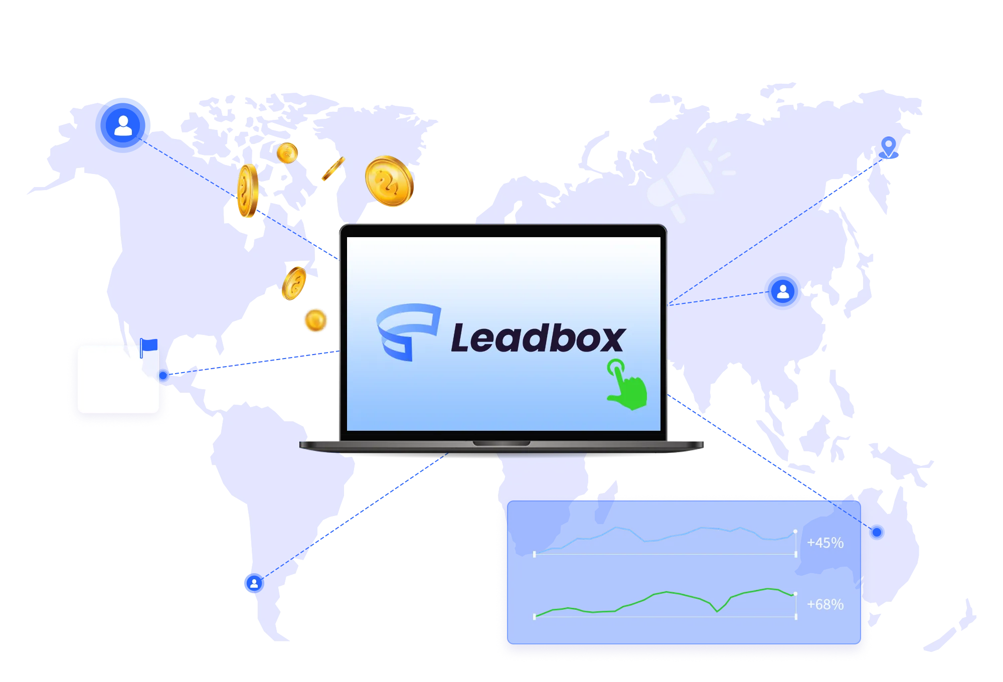 A CRM that automatically finds customers for you
